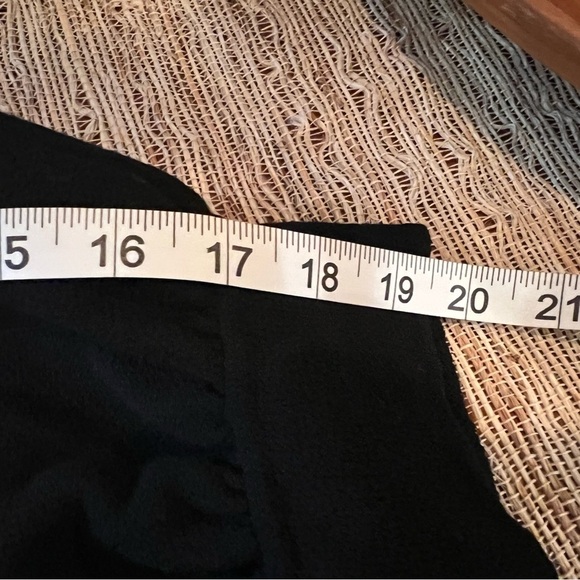 St John Sewn by Hand Wool Car Coat Black Large - Picture 8 of 9